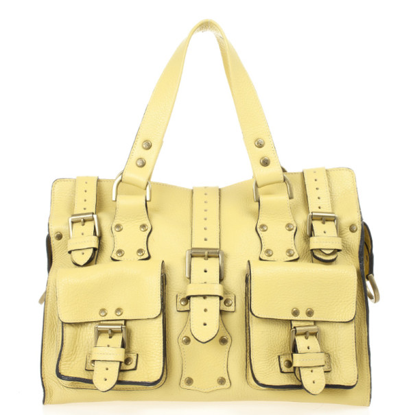 mulberry yellow bag