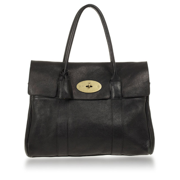 Mulberry Black Leather Bayswater Tote