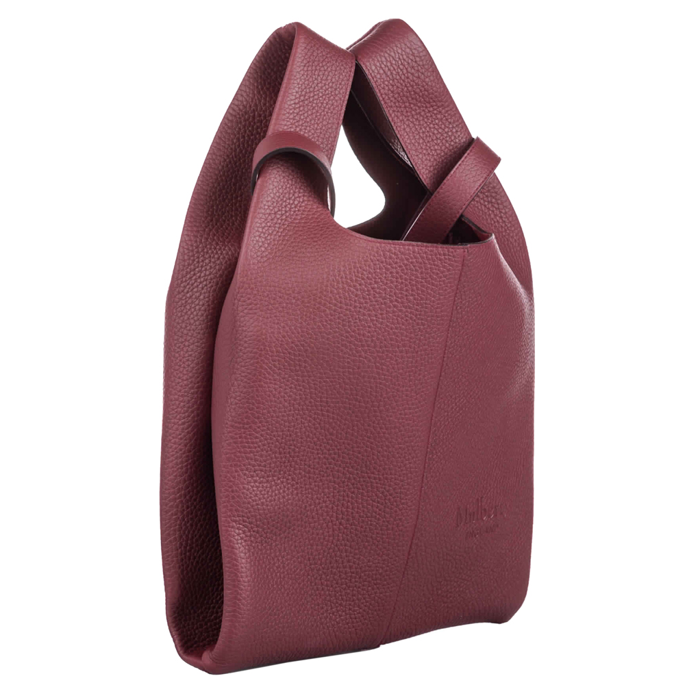 

Mulberry Red Leather Portobello Tote