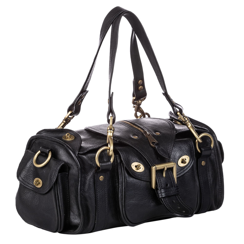 

Mulberry Black Leather Satchel