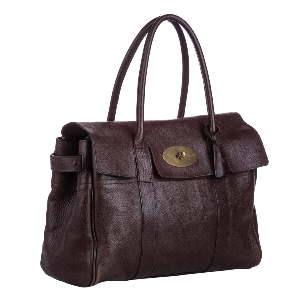 

Mulberry Brown Leather Bayswater Bag