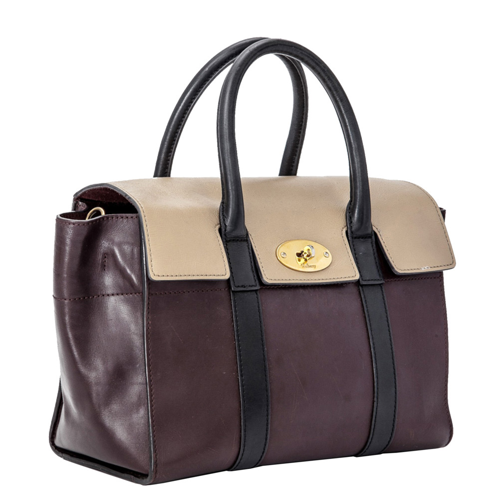 

Mulberry Multicolor New Bayswater Leather Small Satchel Bag