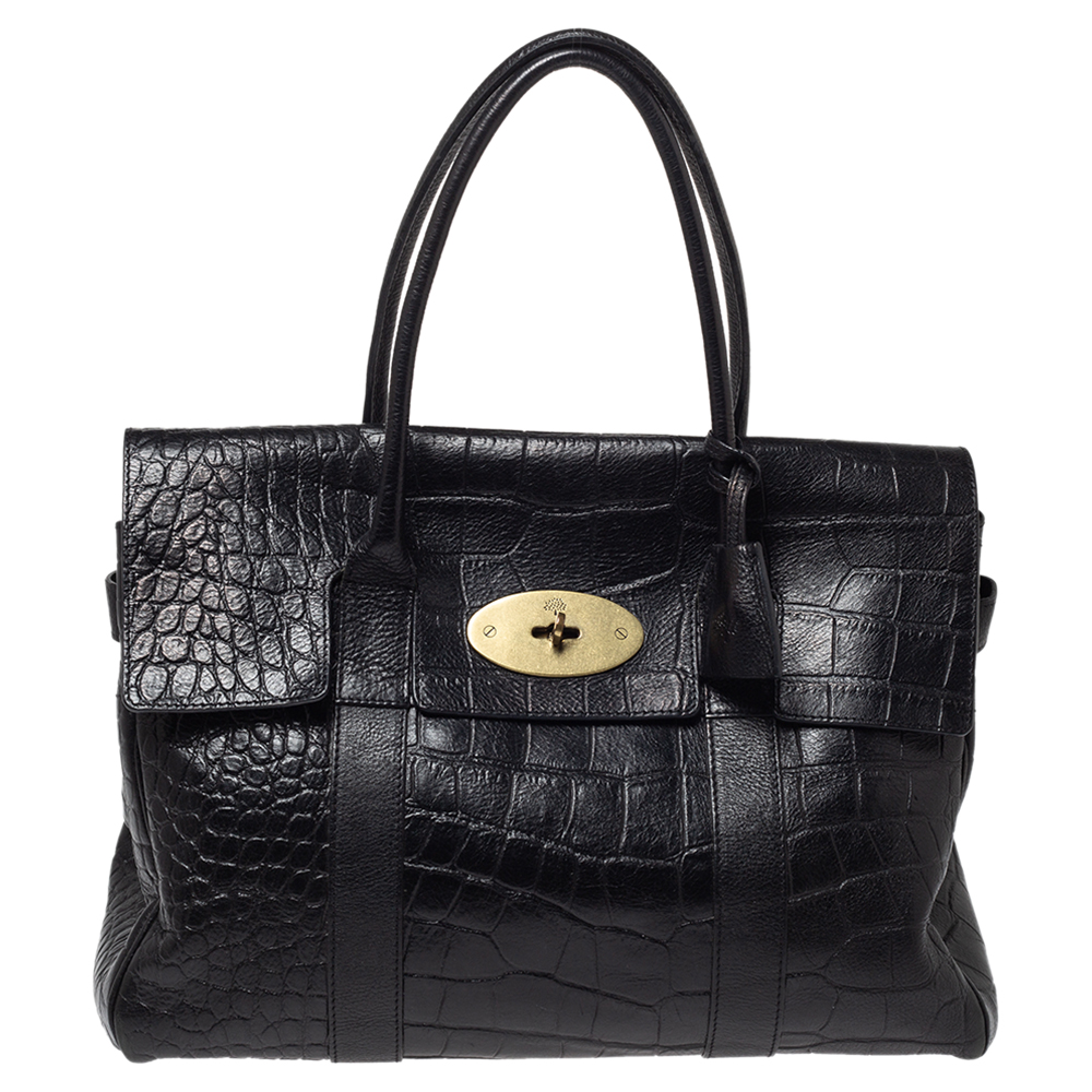 mulberry croc bag