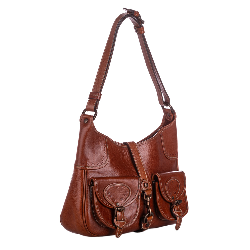 

Mulberry Brown Leather Hobo Bag