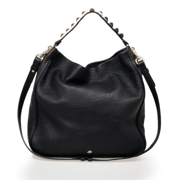 mulberry hobo bag black