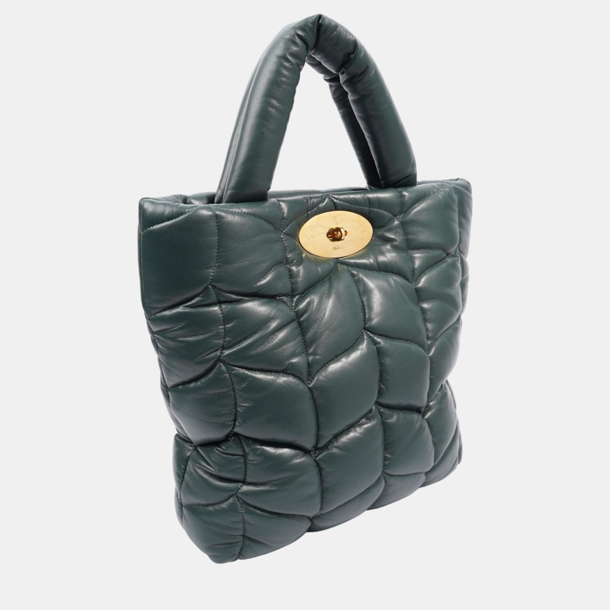 

Mulberry Big Softie Green Leather