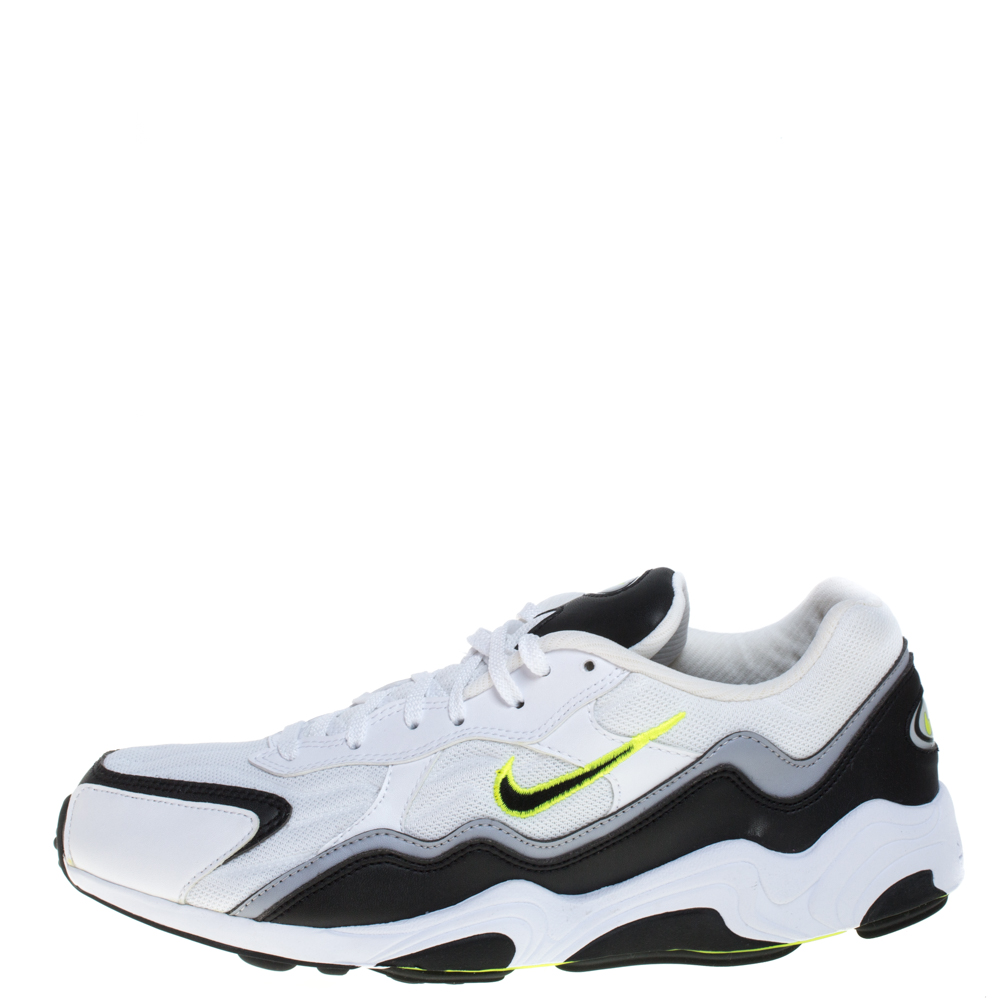 

Nike Air Black/White Leather And Mesh Zoom Alpha Sneakers Size