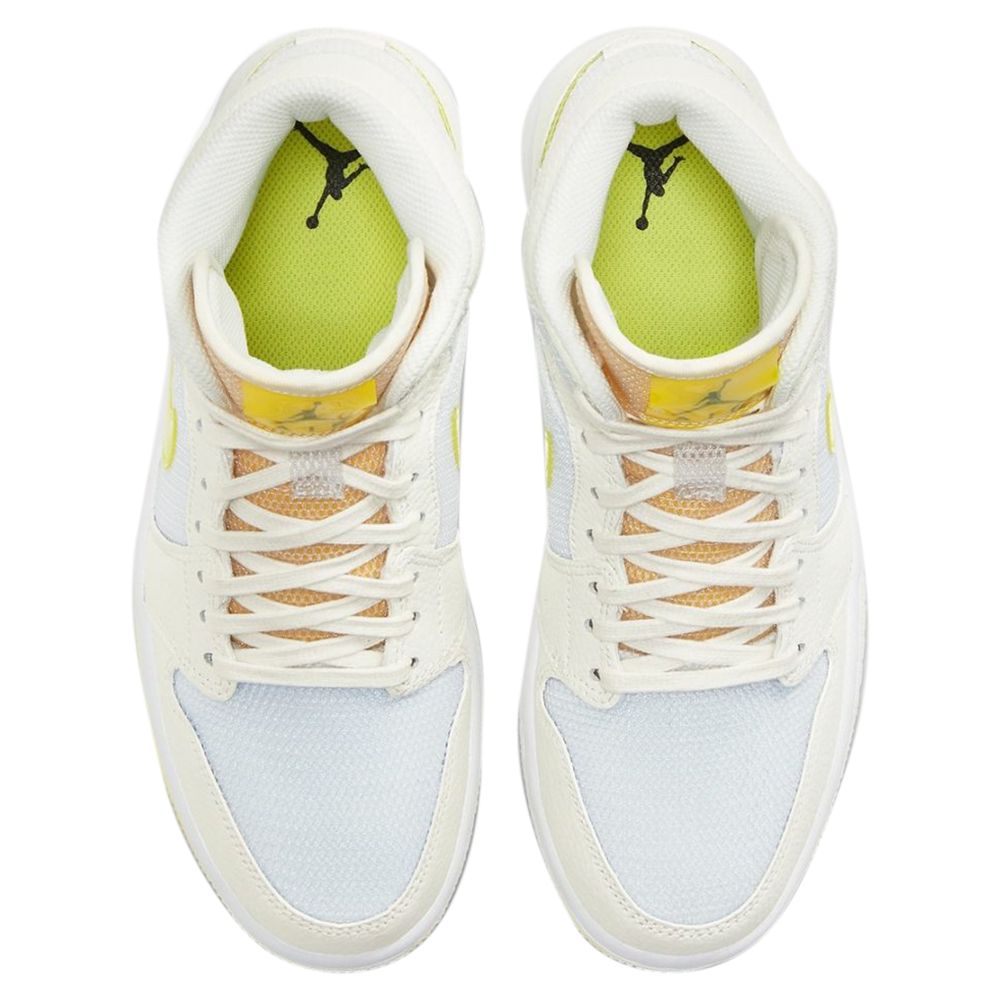 

Nike Jordan 1 Mid SE Voltage Yellow Sneakers US 6W EU