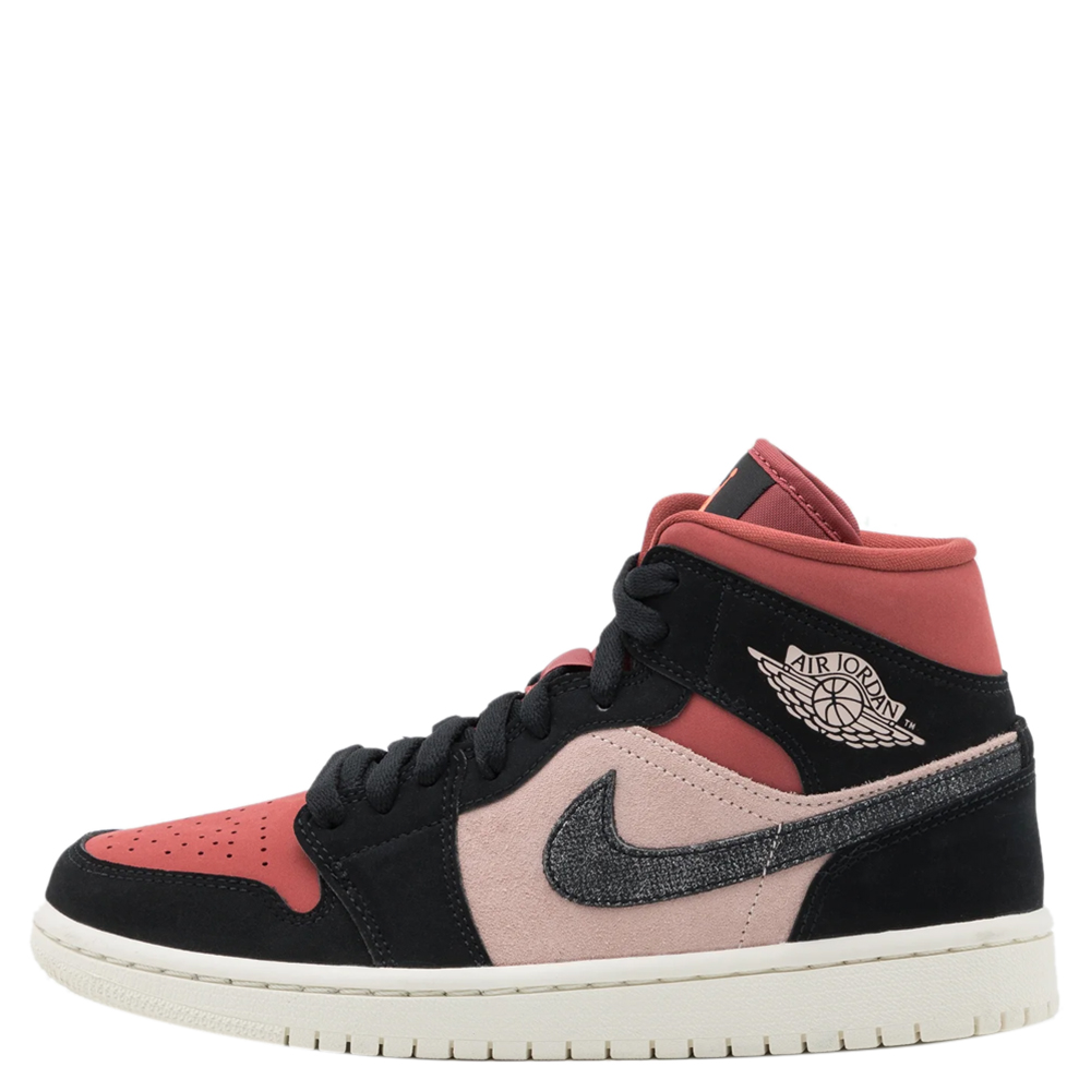 Pre-owned Nike Jordan 1 Mid Canyon Rust Sneakers Size (us 8.5w) Eu 40 In Multicolor