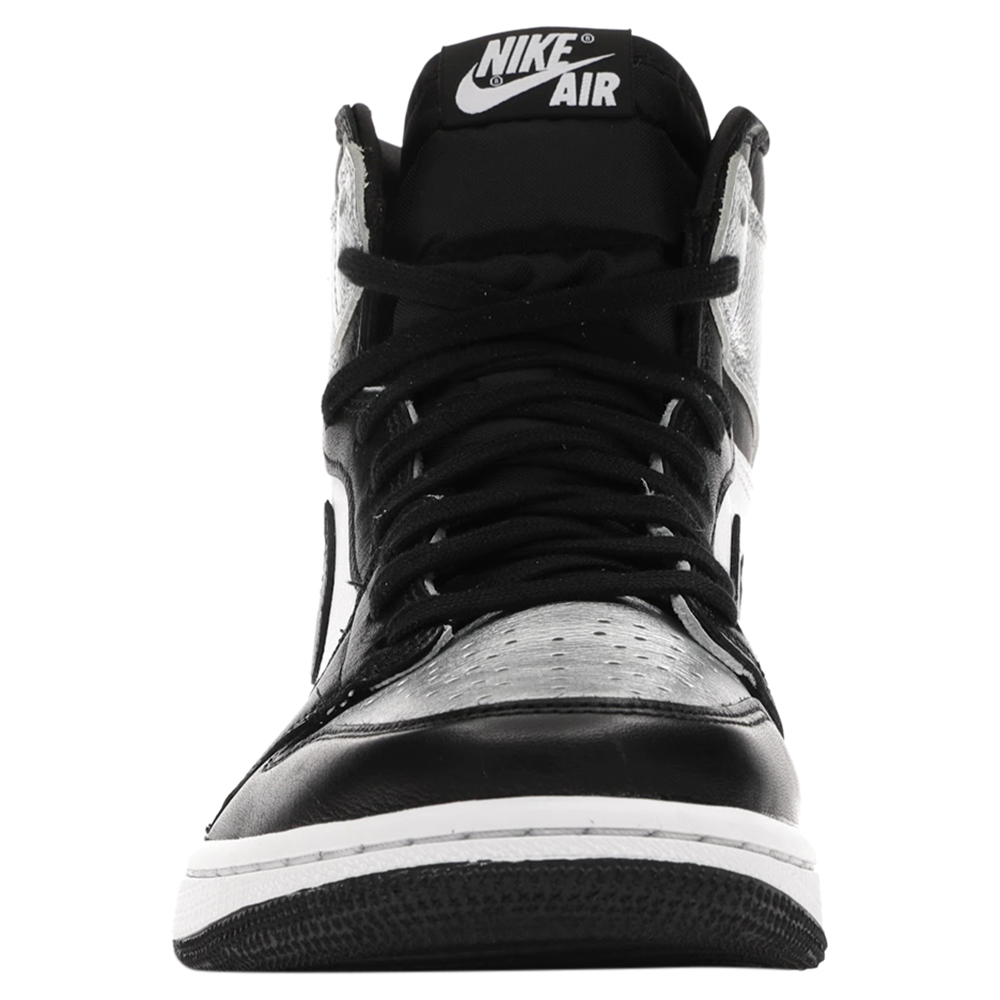 

Nike Jordan 1 Silver Toe Sneakers Size (US 10.5W) EU, Black