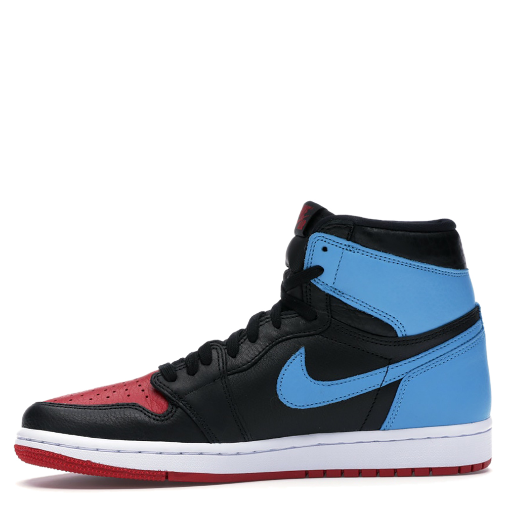 Pre-owned Nike Jordan 1 Retro High Fearless Unc Chicago Sneakers Size Eu 38 (us 7w) In Blue