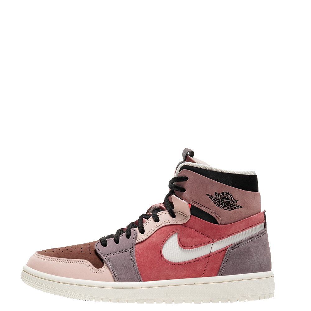 Pre-owned Nike Jordan 1 High Zoom Air Cmft Canyon Rust Sneakers Size Eu 38 (us 7w) In Multicolor