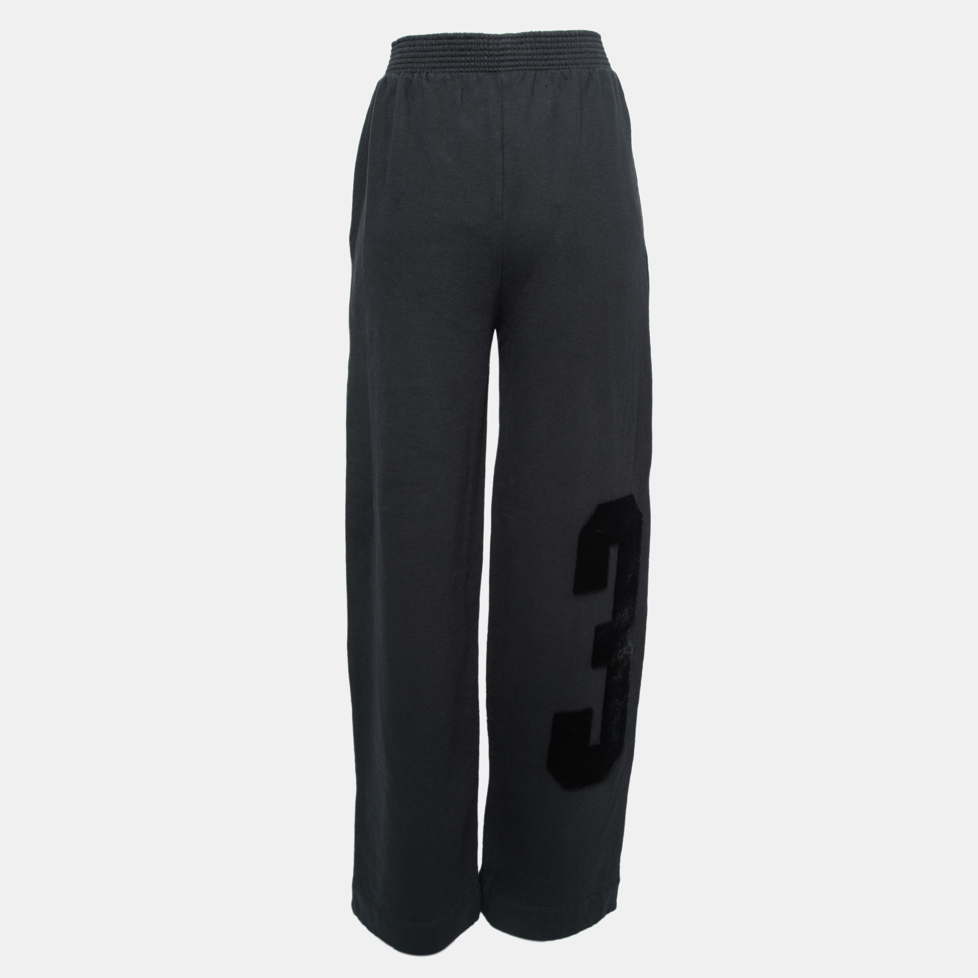 

Off-White Black Will You Marry Me Cotton Sweatpants