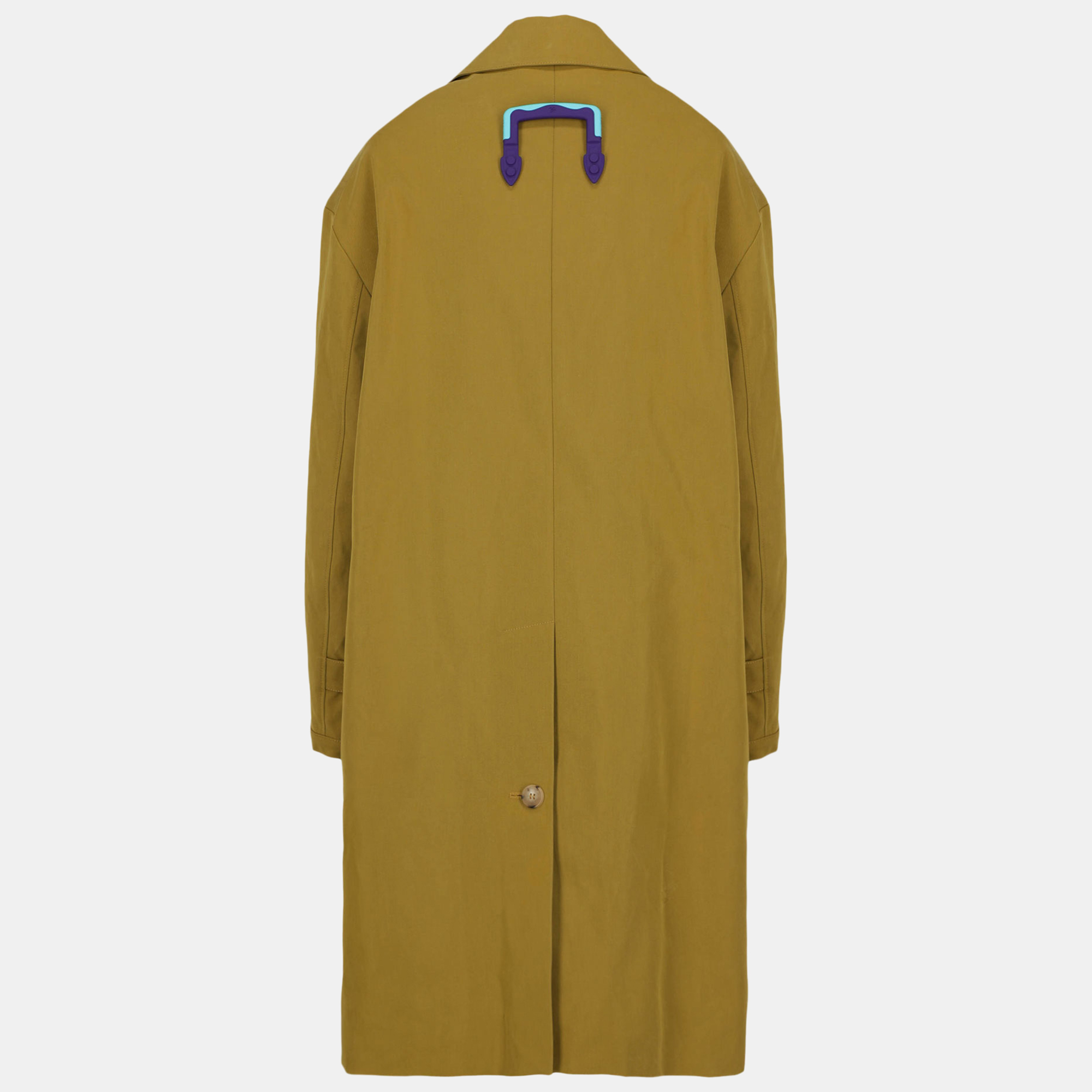 

Off-White Women' Cotton Single Breasted Coat - Yellow