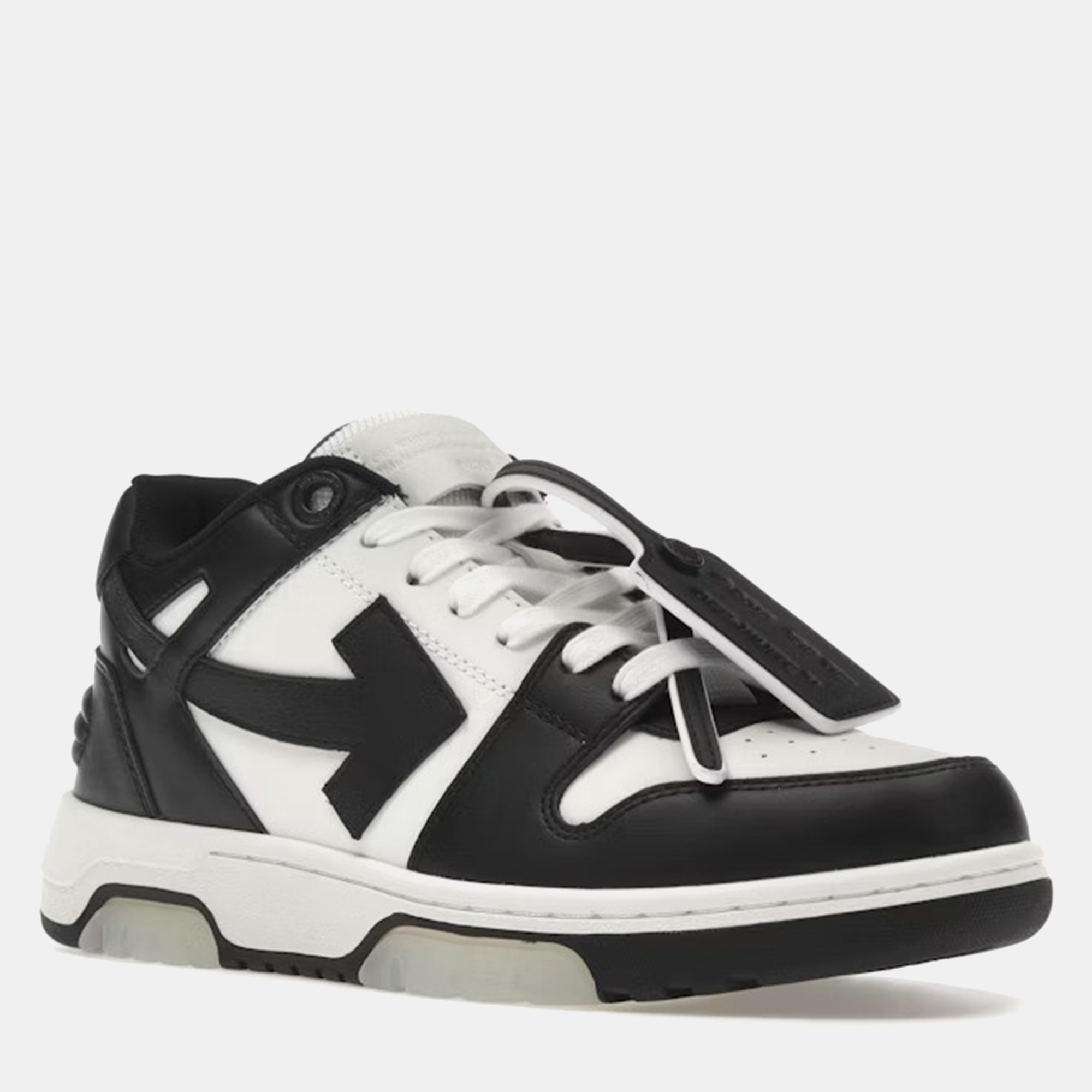 

Off-White Panda Calf Leather Out Of Office Sneaker, Black