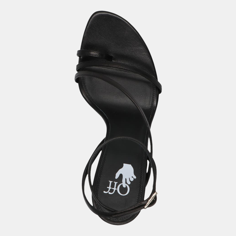 

Off-white Black Nappa Meteor Heel Sandals Size EU