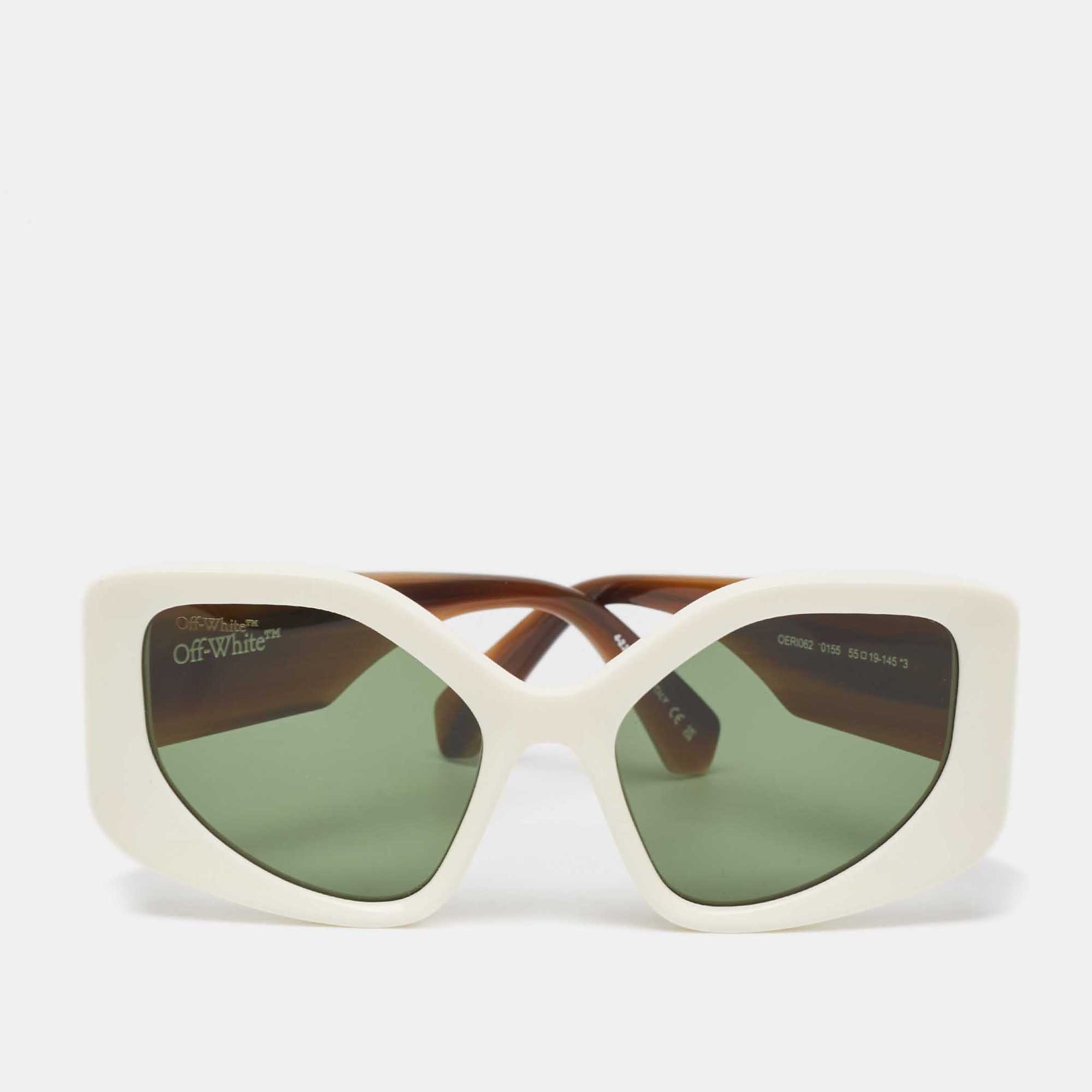 

Off- White Brown/White OER1062 Denver Cat Eye Sunglasses