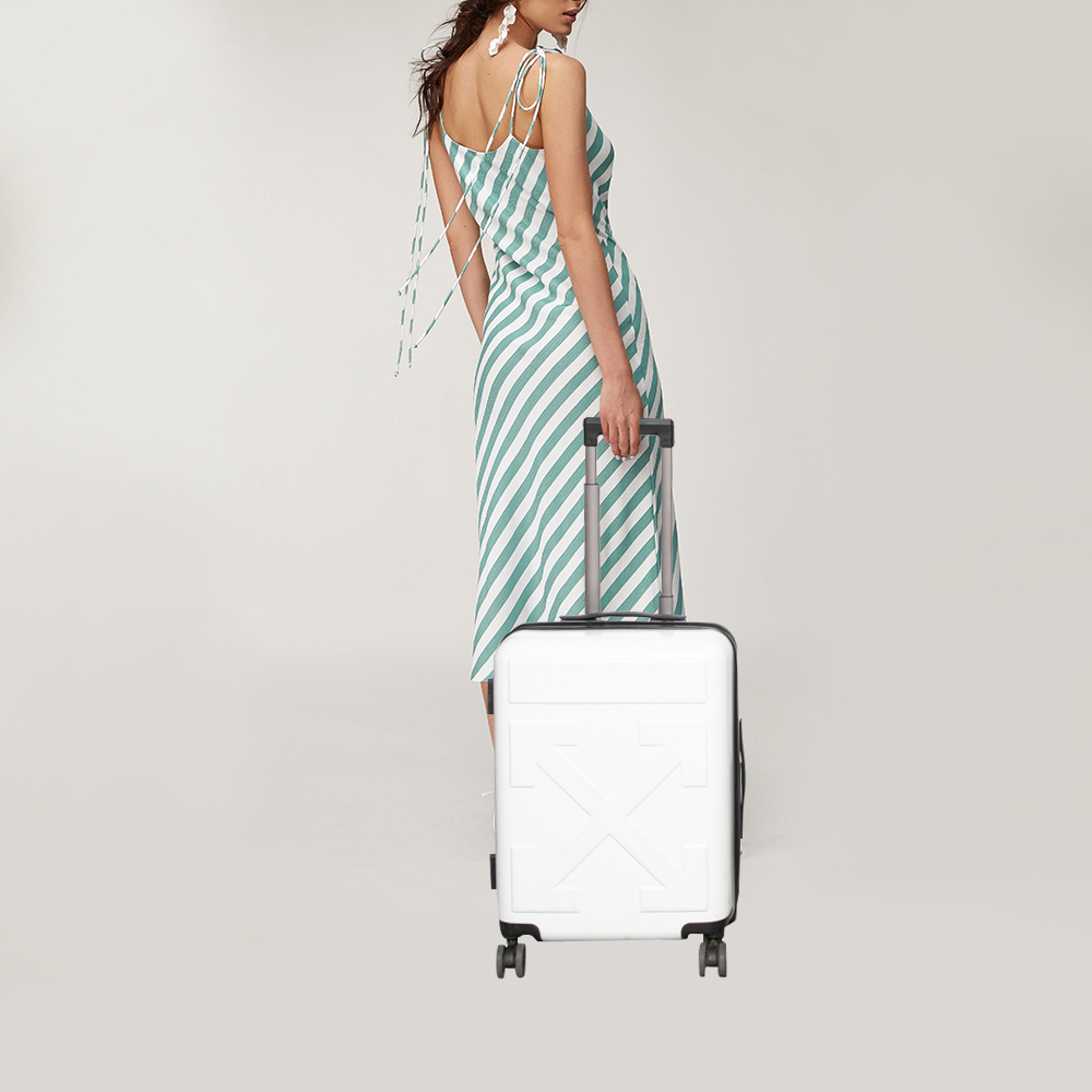 

Off-White x Rimowa White PVC Virgil Abloh Suitcase