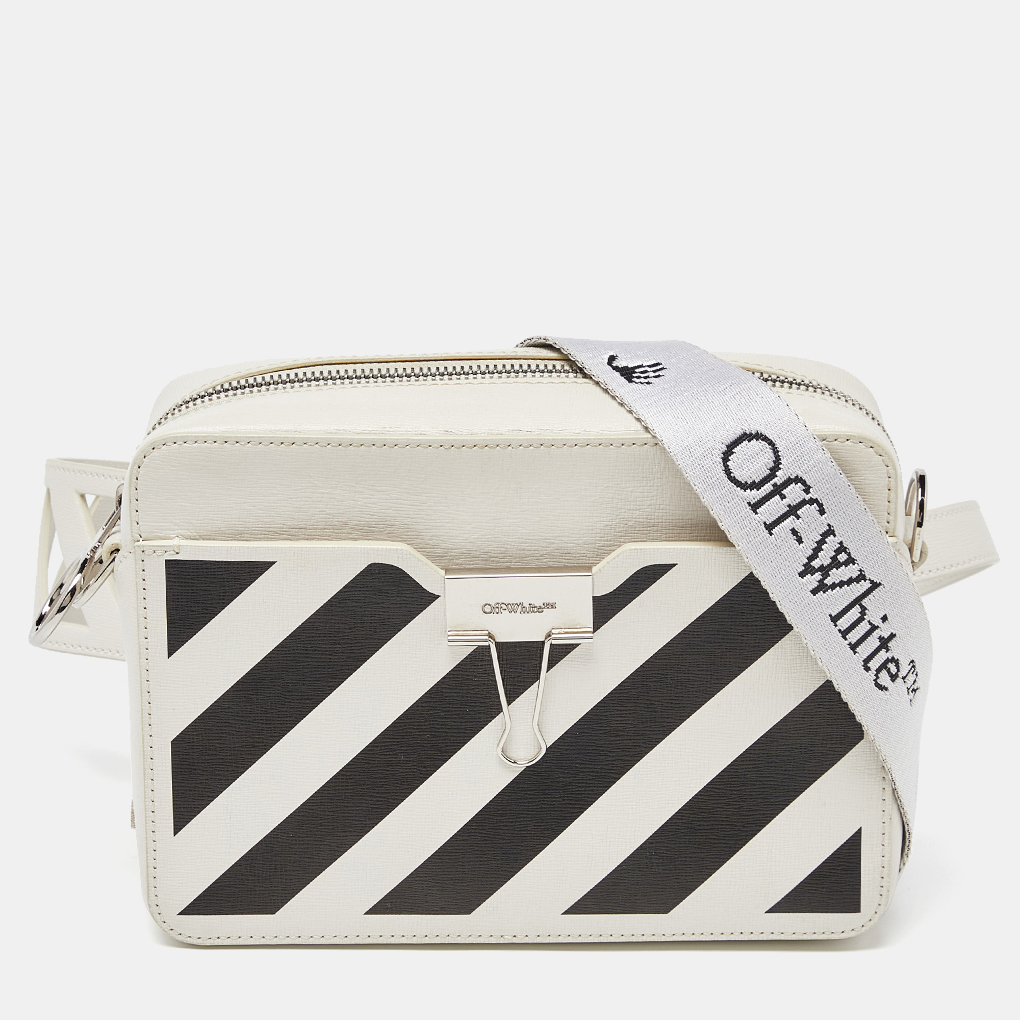 Off-white Black Crossbody Bag, ModeSens