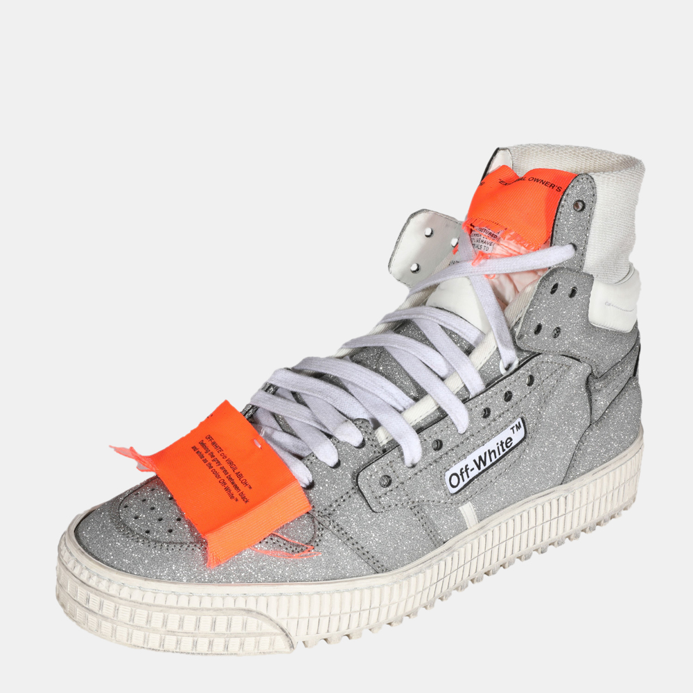 

Off-White Grey Wmns Off-Court 3.0 'Glitter' Sneaker EU