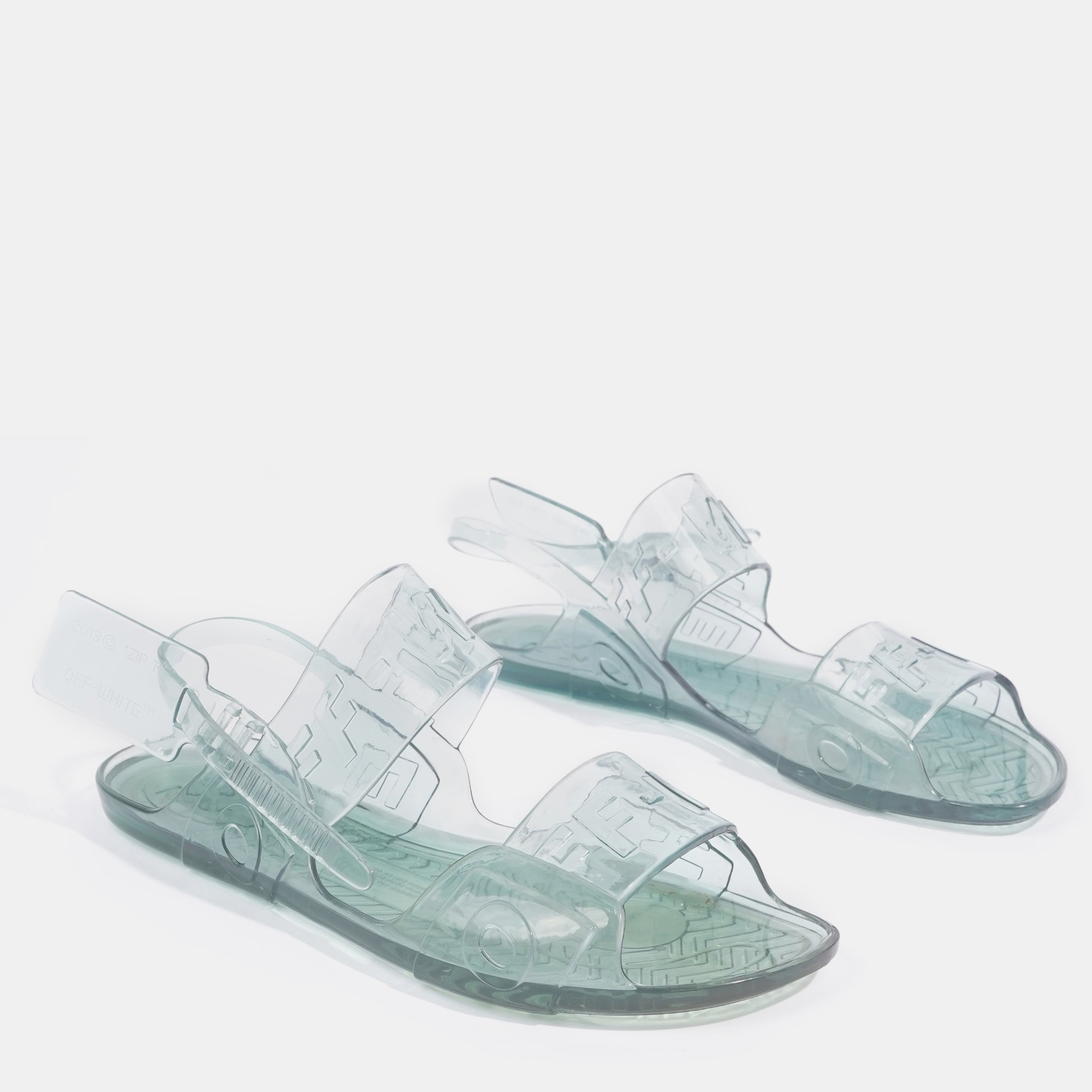 

Off White Jelly Sandal Light Blue EU  / UK 4