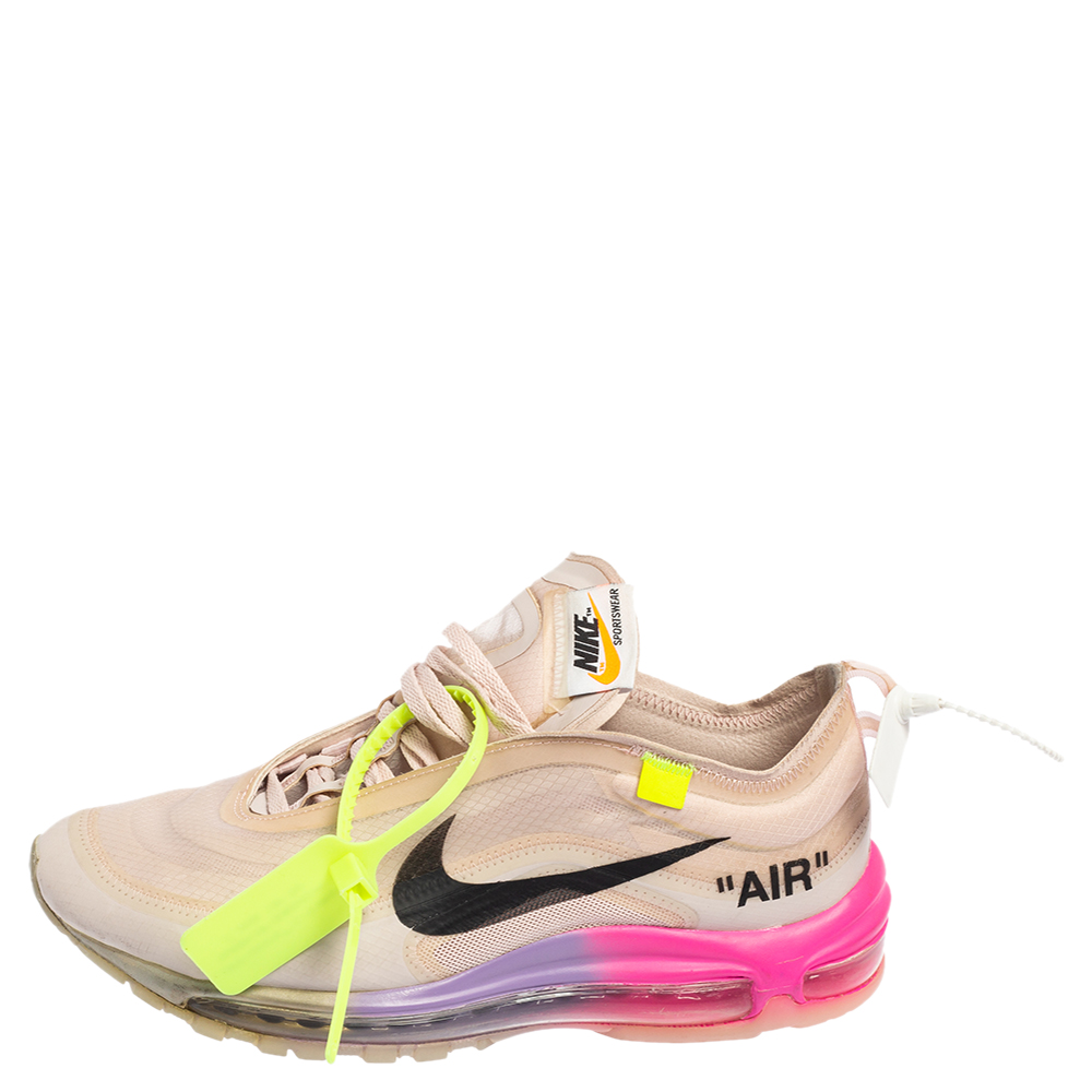 

Off White x Nike Elemental Rose Mesh Air Max 97 OG Queen Sneakers Size, Pink