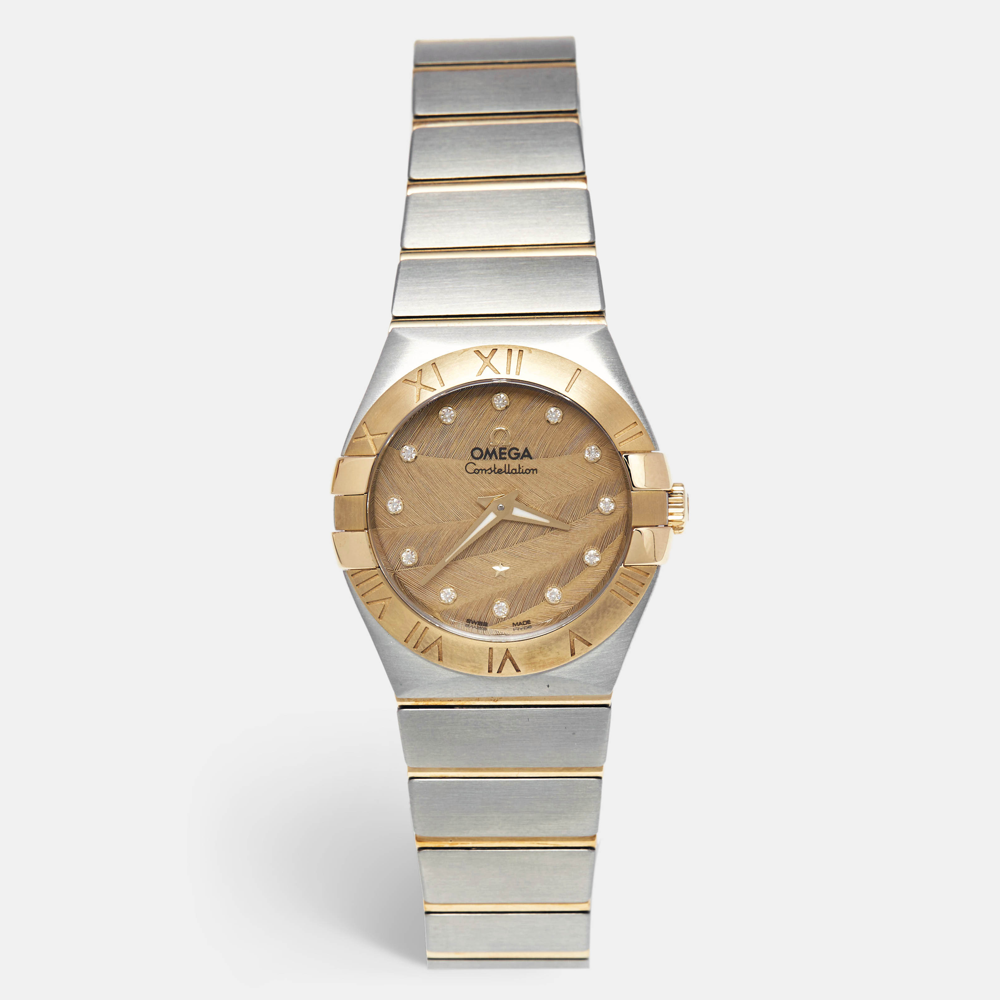 

Omega Champagne Diamond, Gold