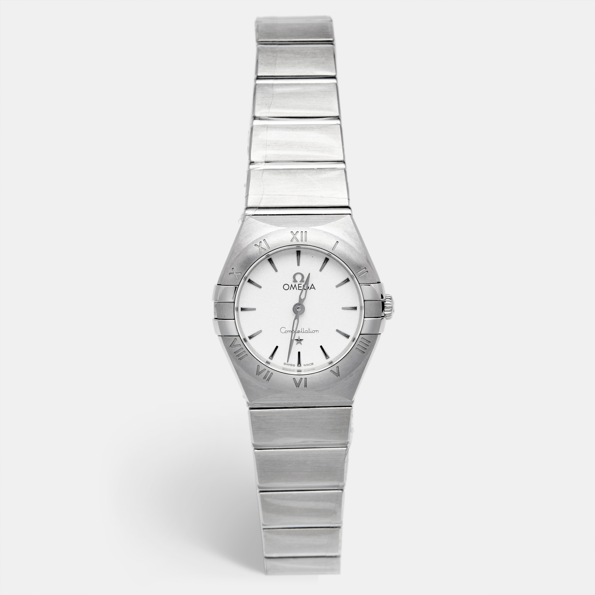 

Omega Silver White Stainless Steel Constellation