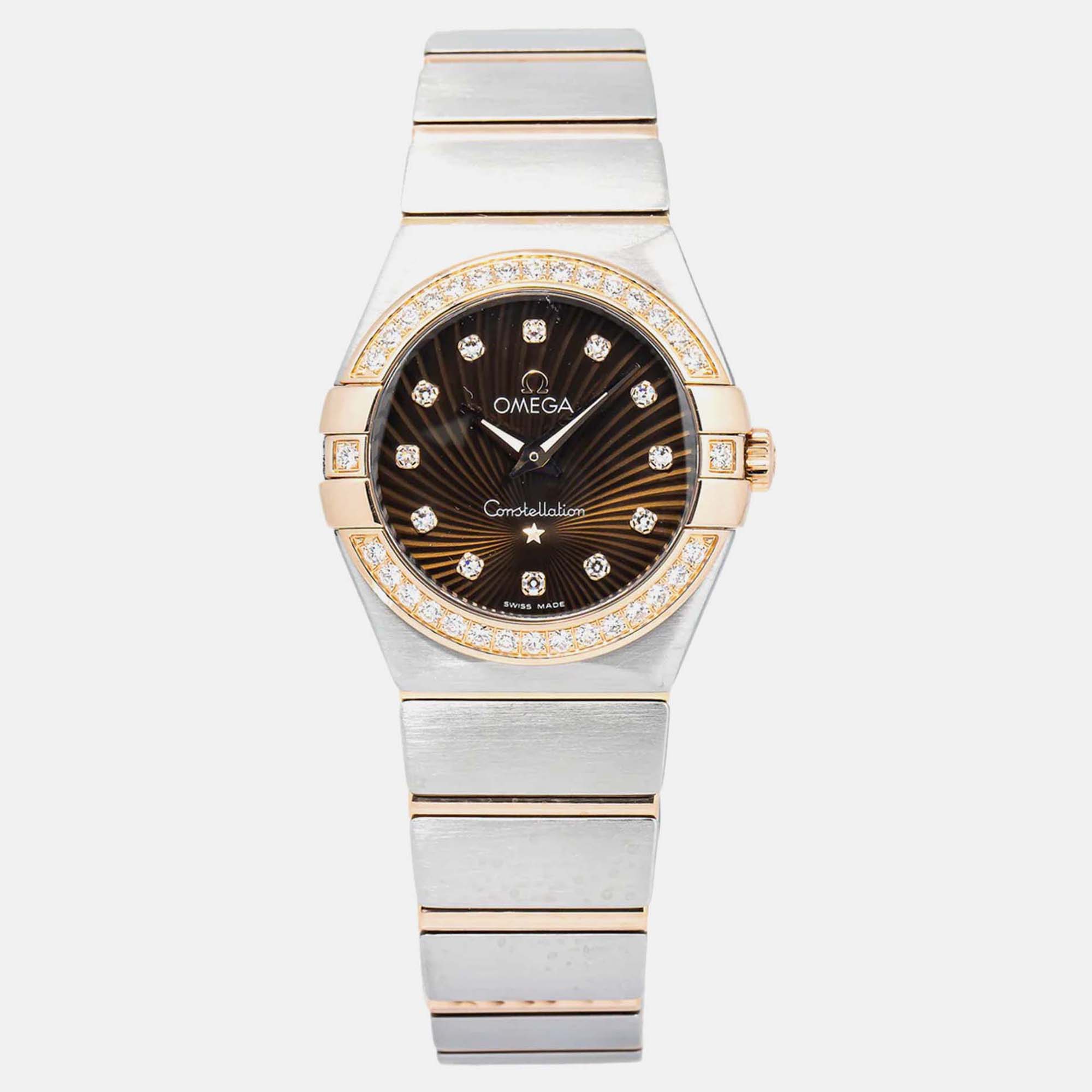 

Omega Constellation, Brown