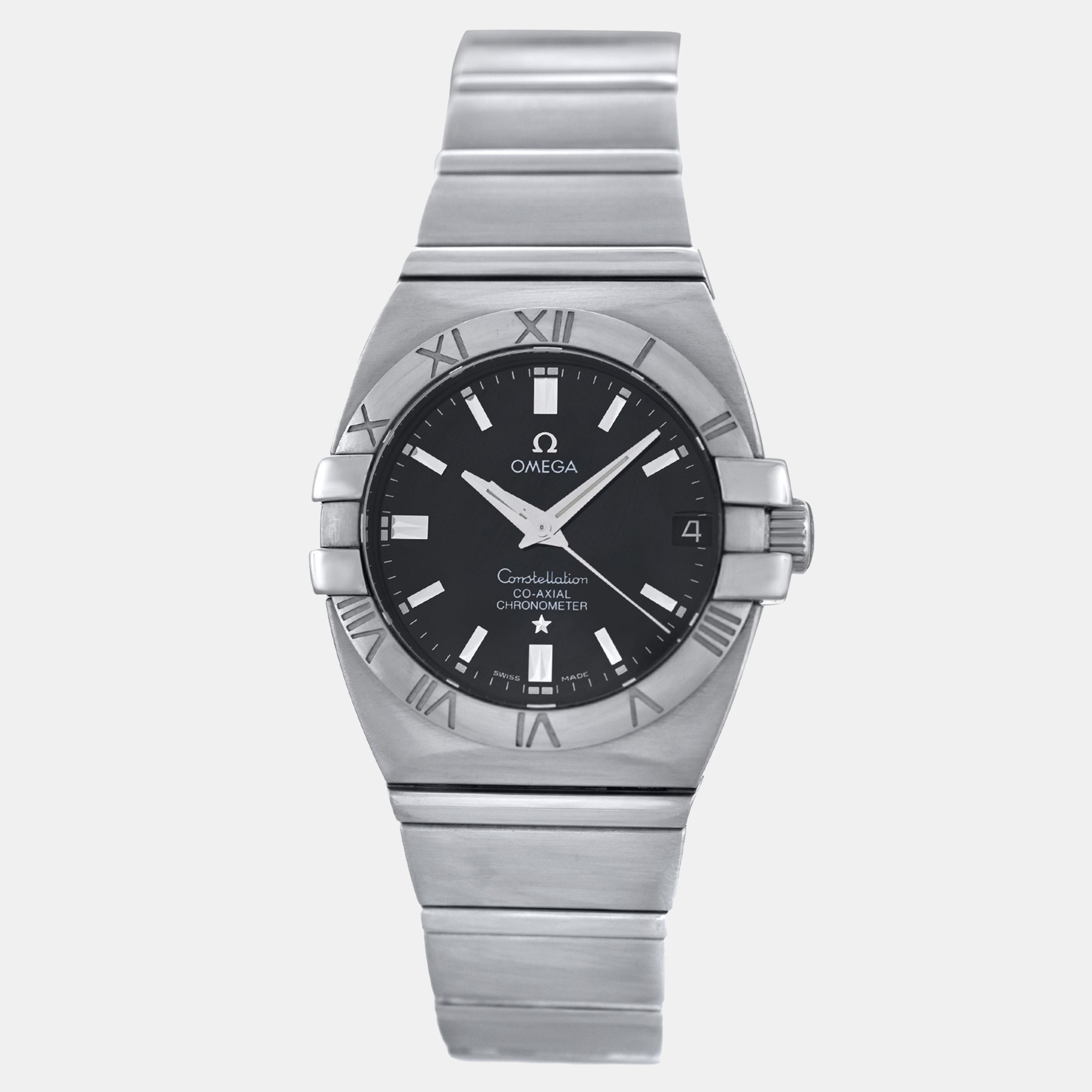 

Omega Constellation 1590.51 Automatic Black Stainless Steel Women's Wristwatch 31 mm