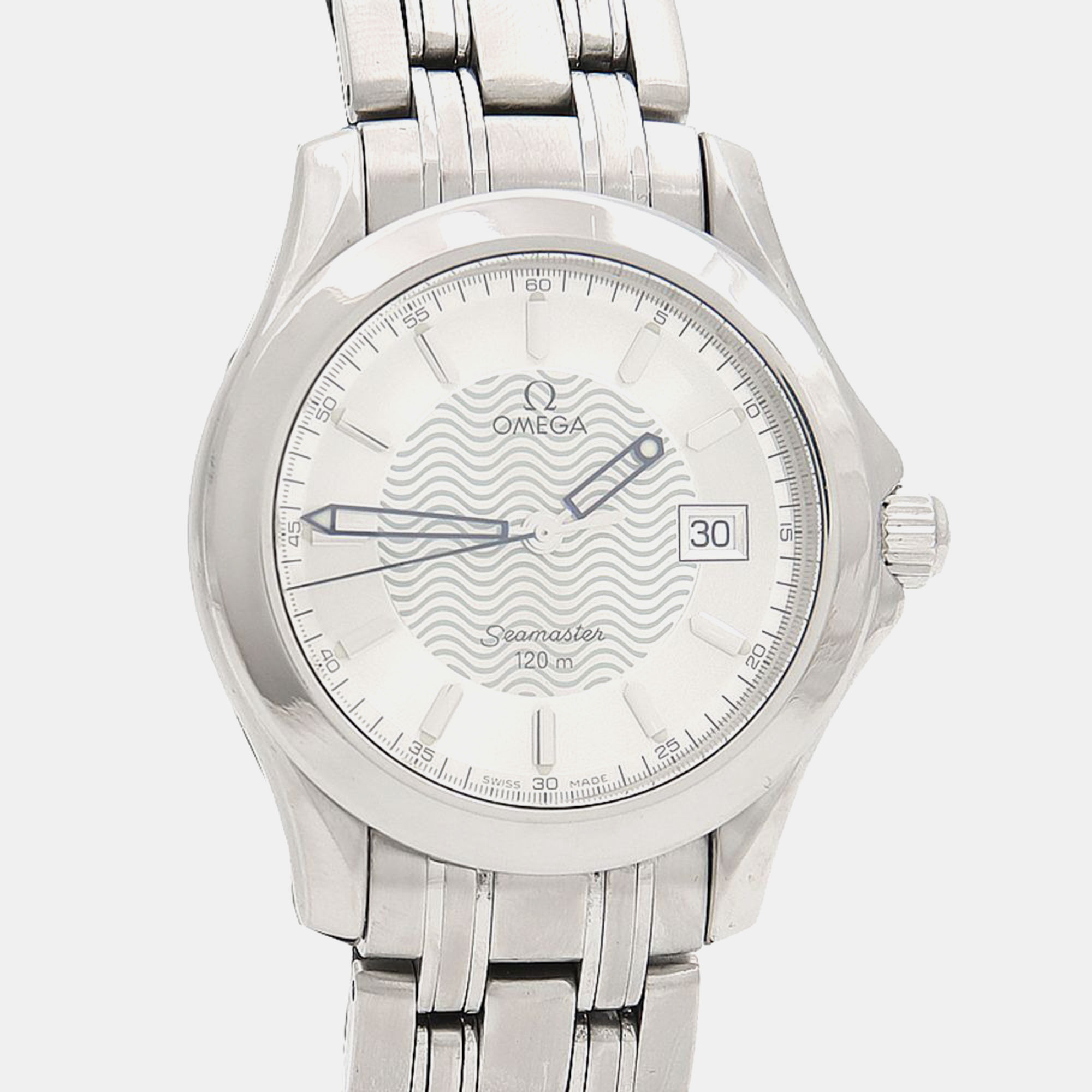 

Omega Seamaster 2511.31 Quartz Silver Stainless Steel Women's Wristwatch 36 mm