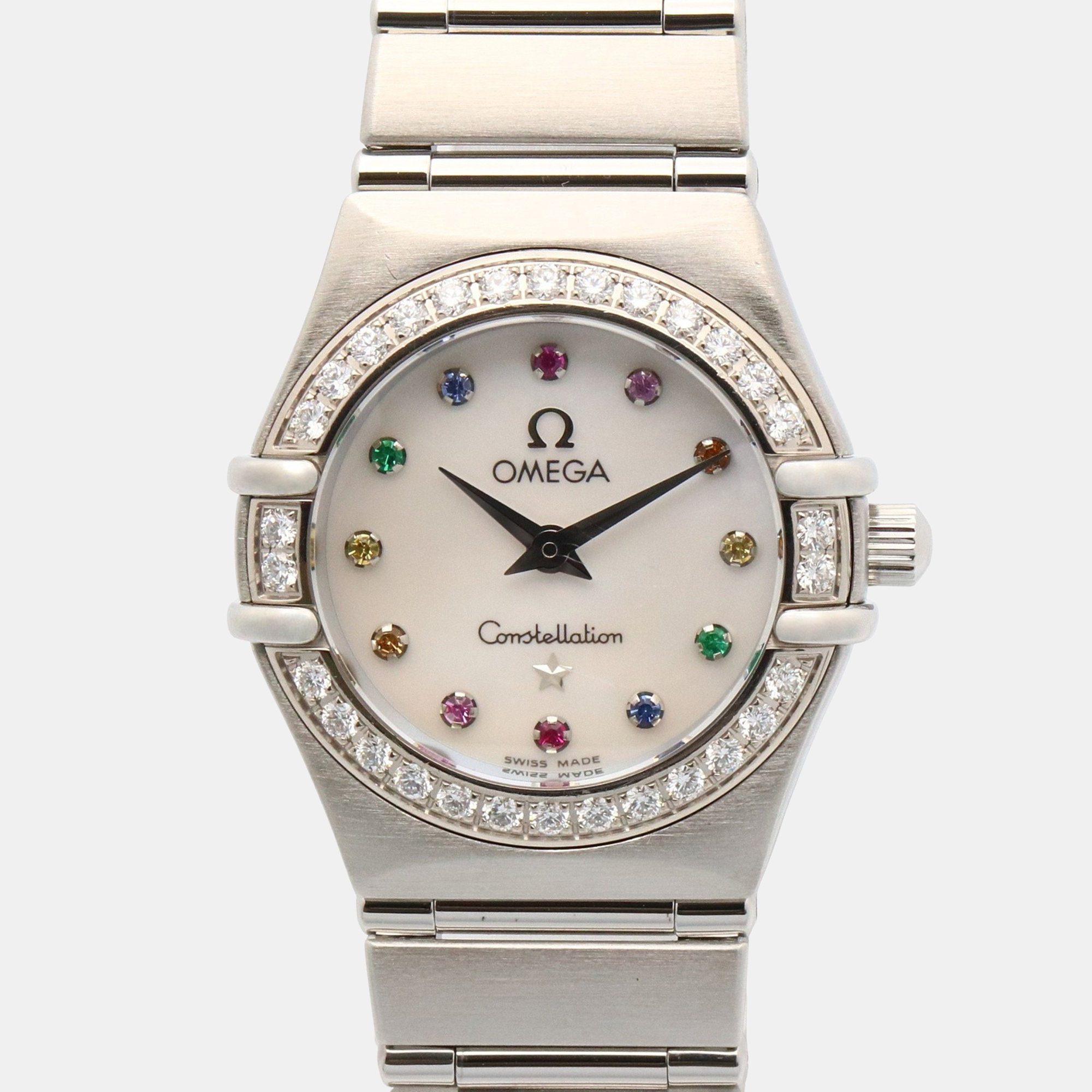 

Omega Constellation 1460.79 Automatic White Stainless Steel Women's Wristwatch 23 mm