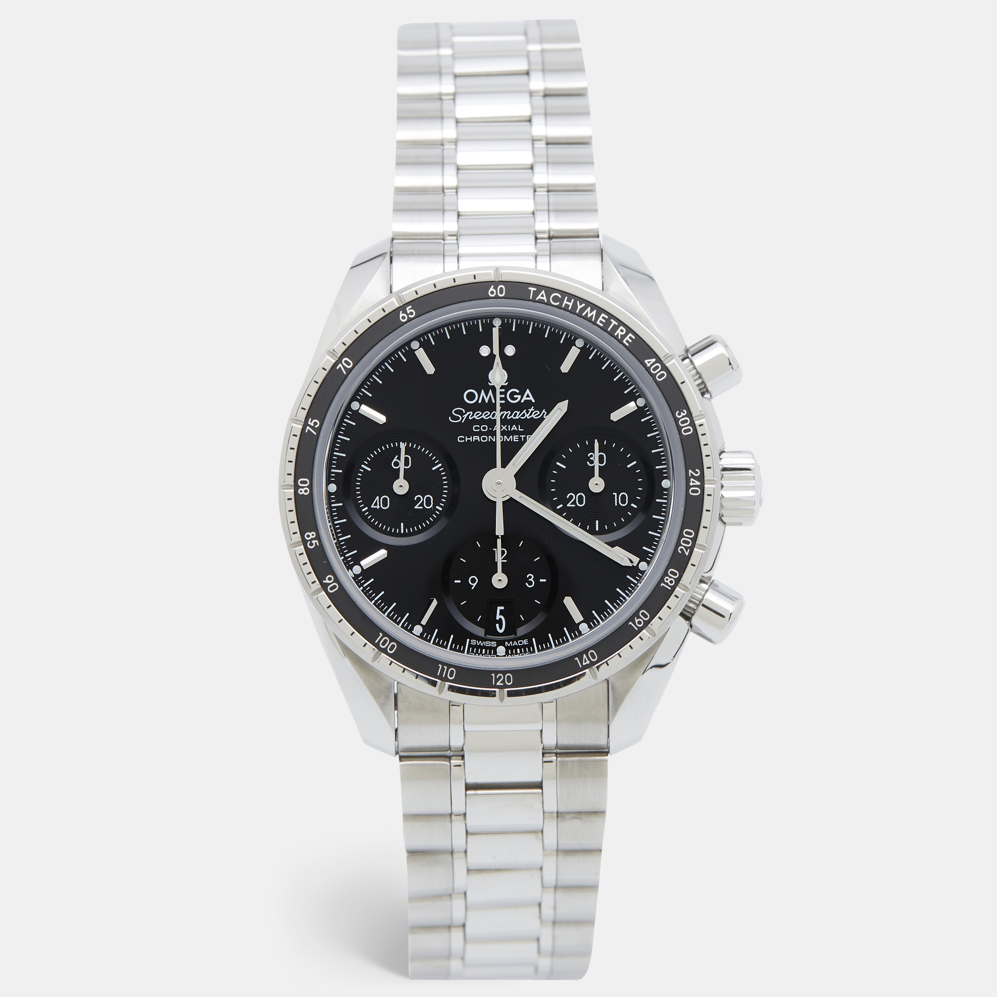 

Omega Speedmaster Co-Axial Chronometre, Silver
