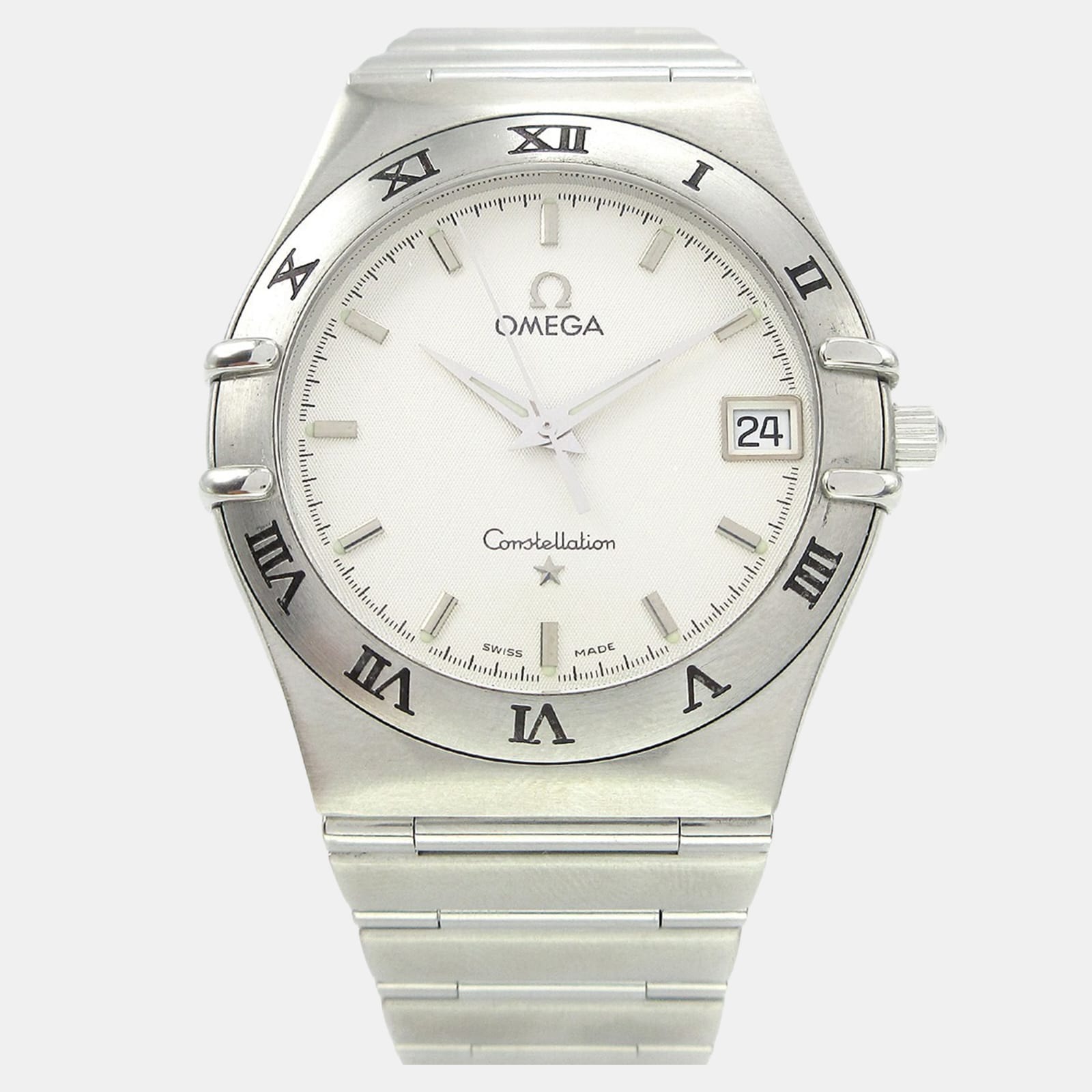 

Omega Constellation Automatic Silver Stainless Steel Women's Wristwatch 33 mm