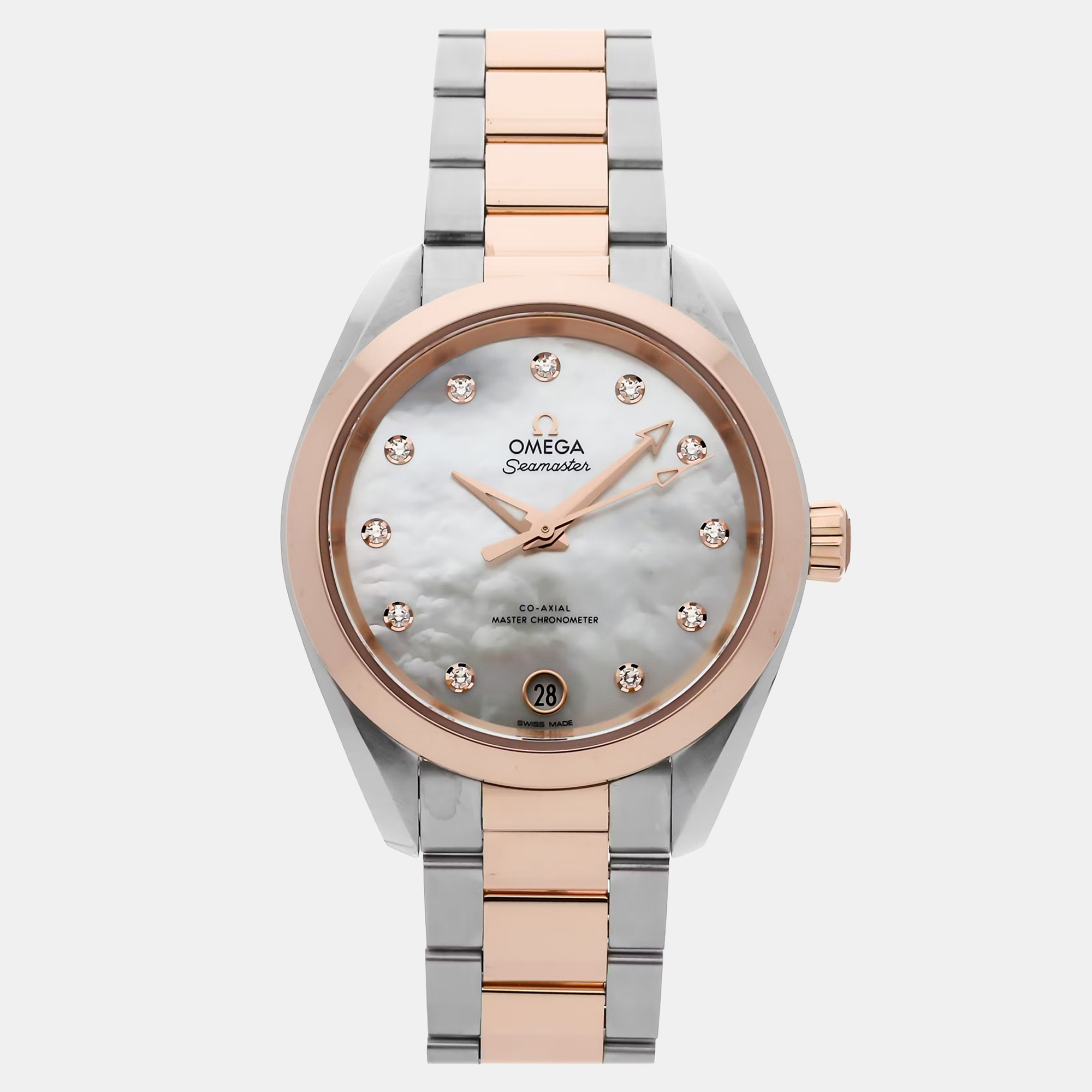 Pre-Owned Omega Seamaster Aqua Terra 150M 220.20.34.20.55.001 Automatic 34 mm