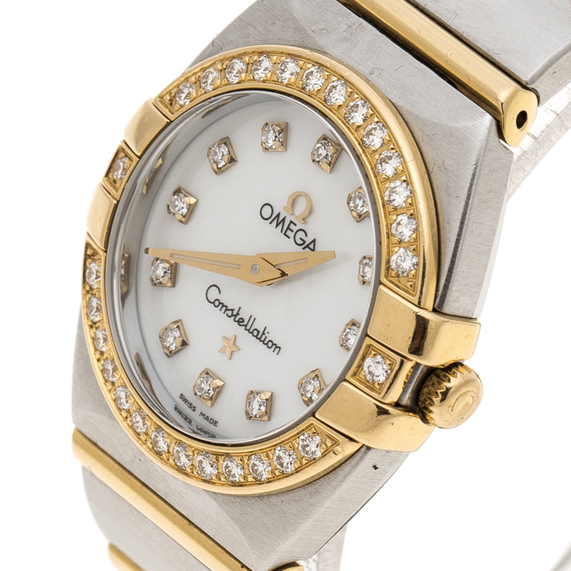 

Omega Mother of Pearl, Silver