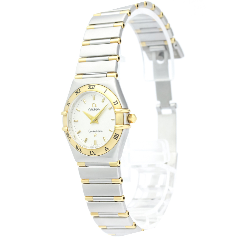 omega gold and silver watch