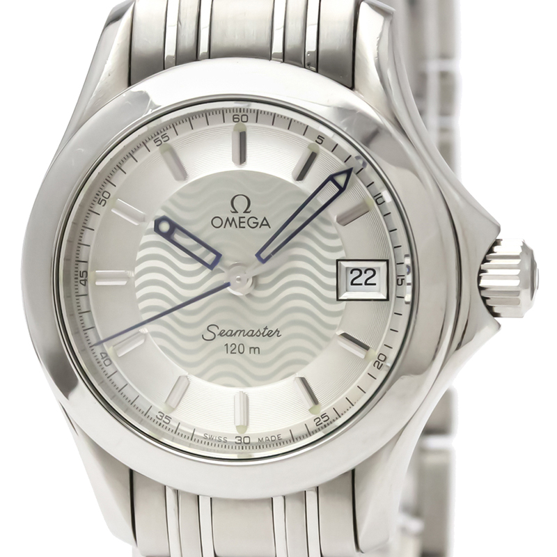 

Omega Silver Stainless Steel Seamaster