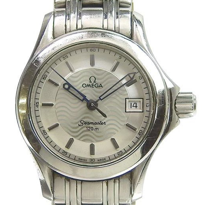 

Omega Silver Stainless Steel Seamaster