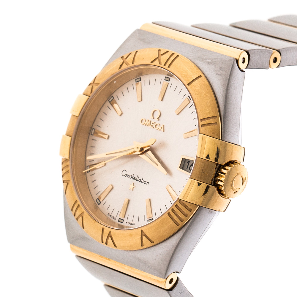 

Omega Silver Stainless Steel and