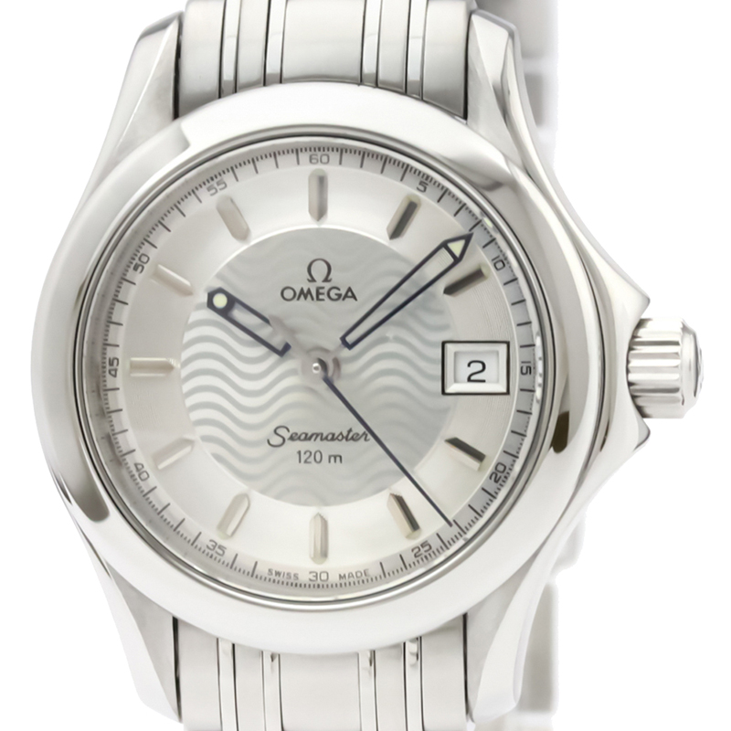 

Omega Silver Stainless Steel Seamaster