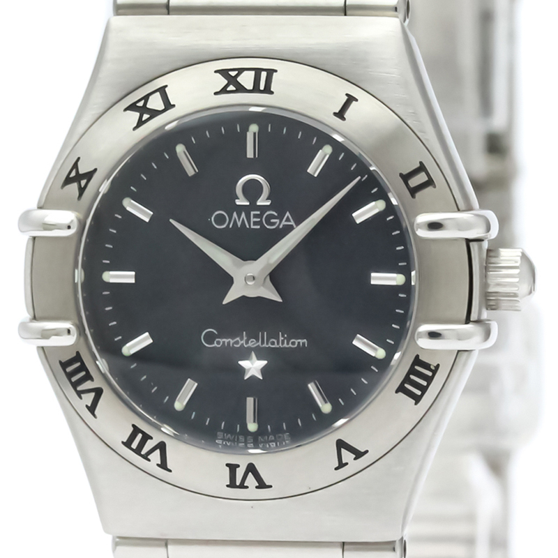 

Omega Gray Stainless Steel Constellation, Grey