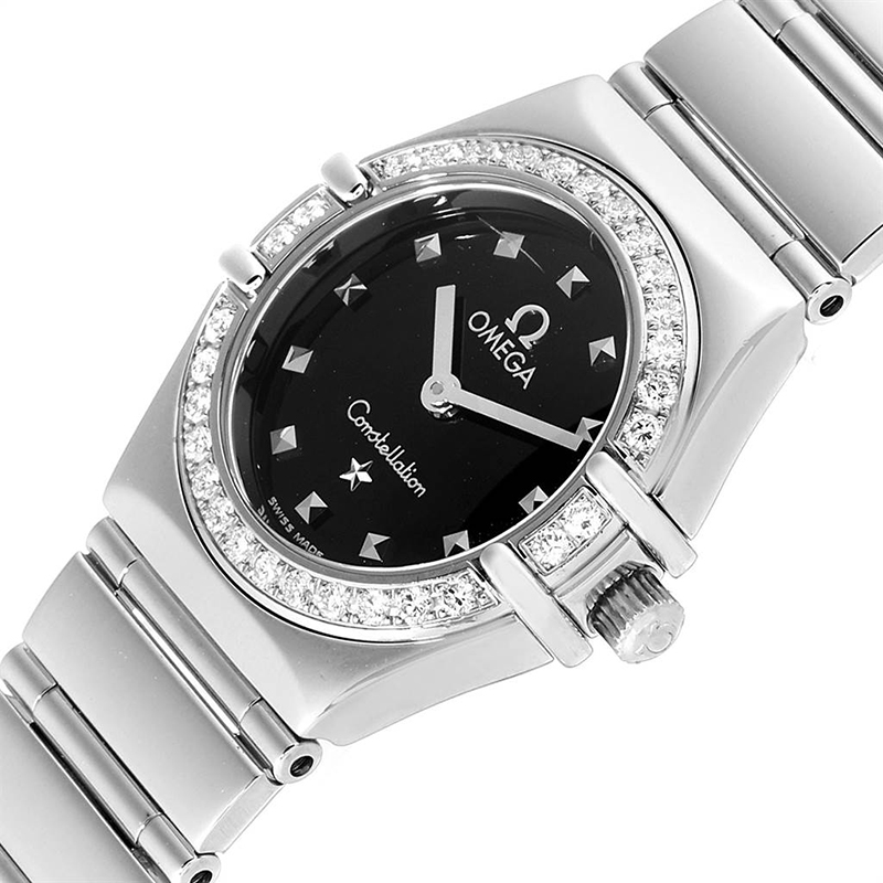 

Omega Black Diamonds Stainless Steel Constellation My Choice