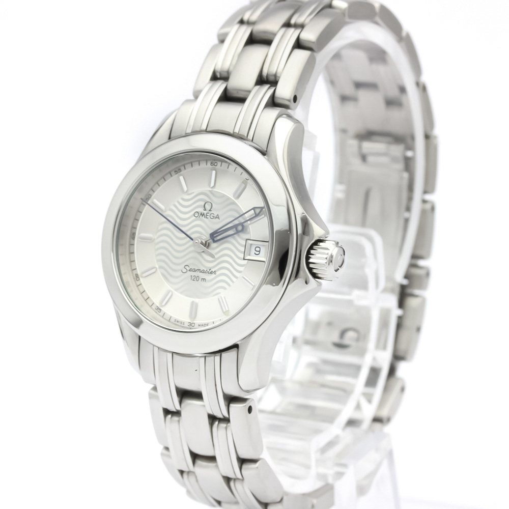 

Omega Silver Stainless Steel Seamaster