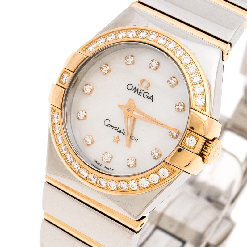 

Omega Mother of Pearl, Silver