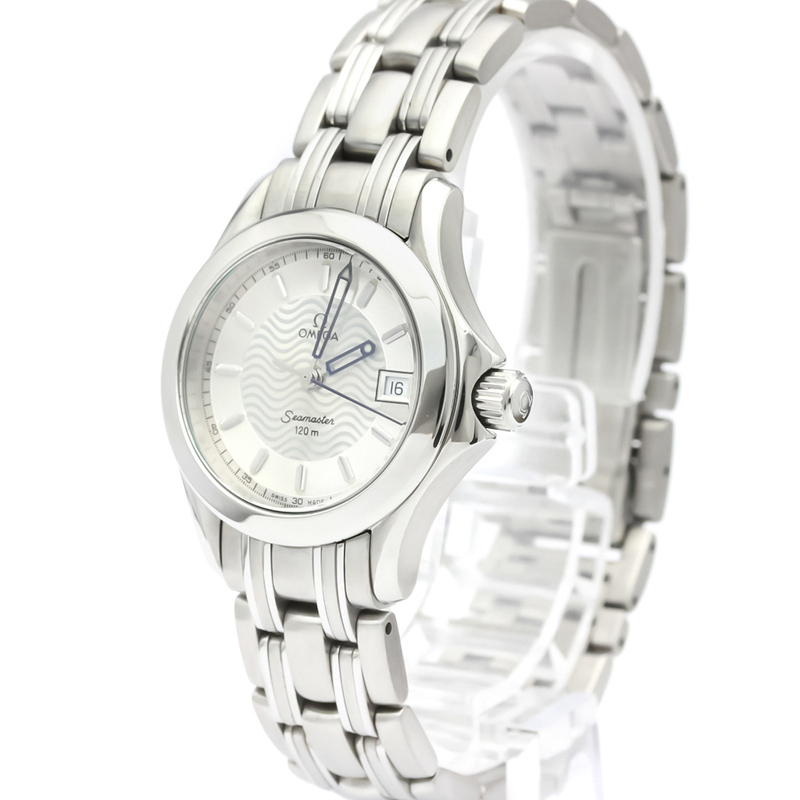 

Omega Silver Stainless Steel Seamaster