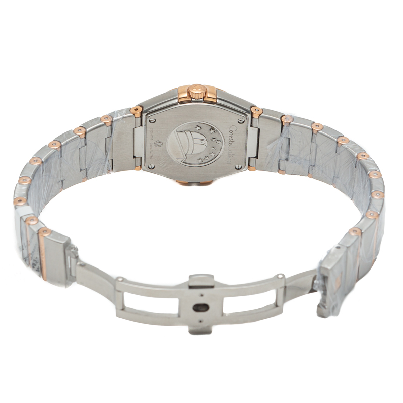 

Omega White Mother Of Pearl Constellation Steel Rose Gold Women's Watch