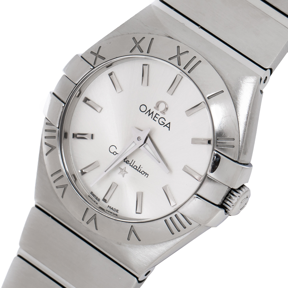 

Omega Silver Stainless Steel Constellation