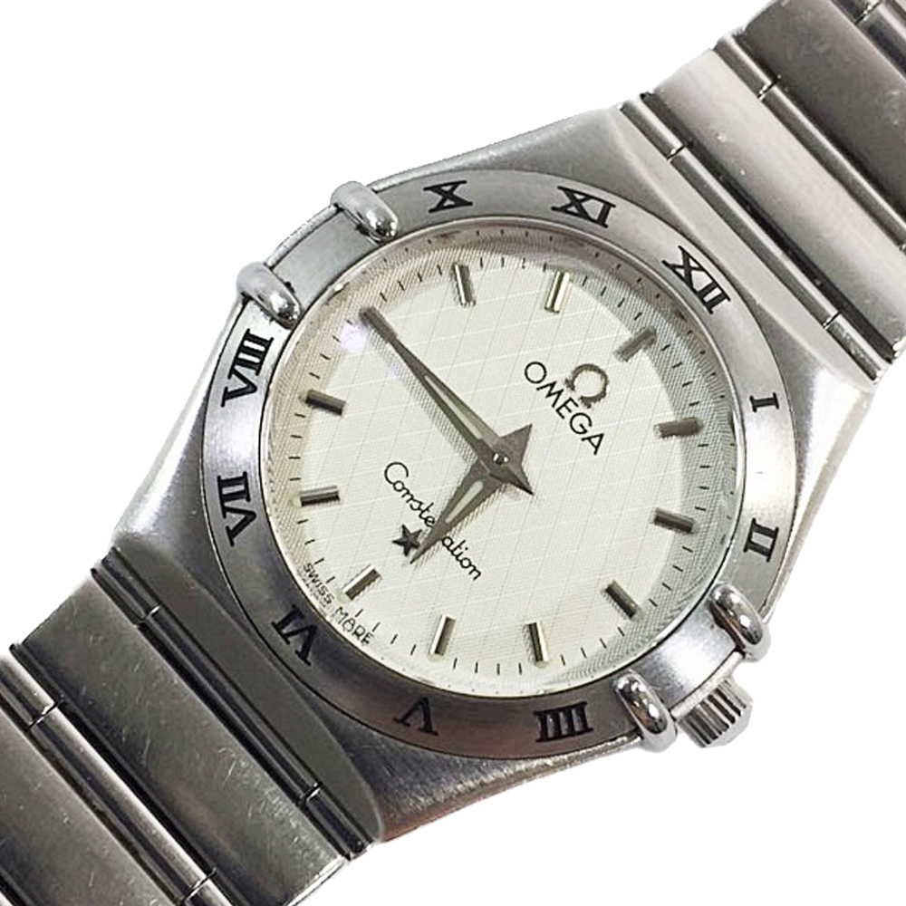 

Omega Silver Stainless Steel Constellation