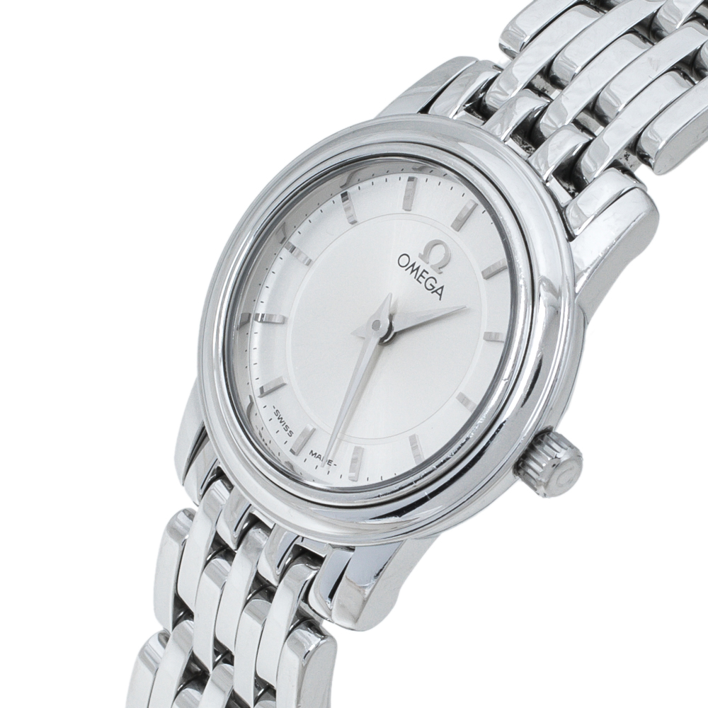 

Omega Silver Stainless Steel De Ville